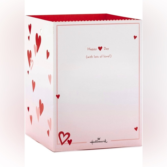 Hallmark paper wonder pop-up Valentine’s Day card. Love you more - Picture 2 of 6